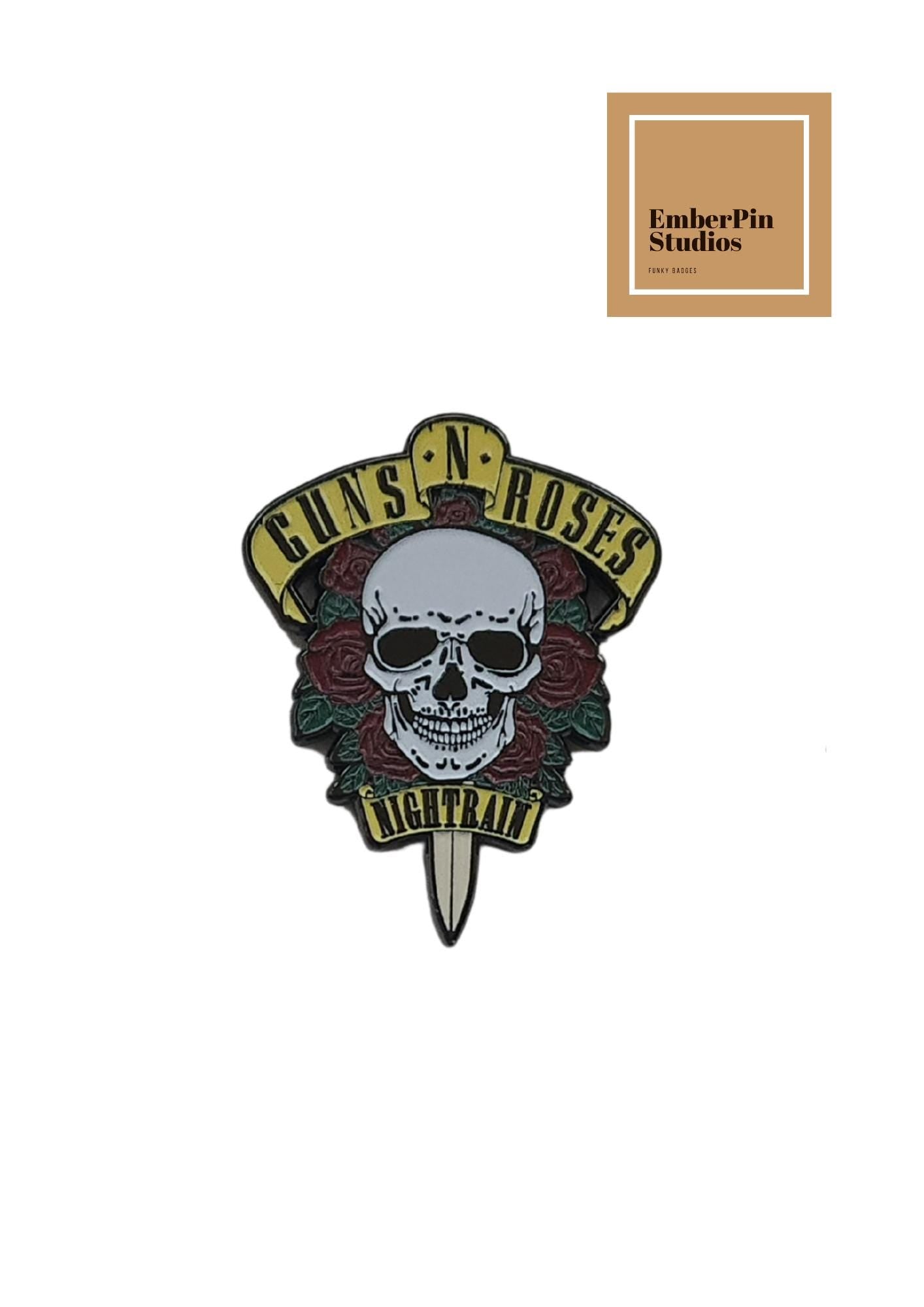 Rock Band Enamel Pin Music Lover Daft Punk, Guns N’ Roses, Gorillaz, Sum 41, Pink Floyd, Black Sabbath Aesthetic Backpack & Jacket Pins