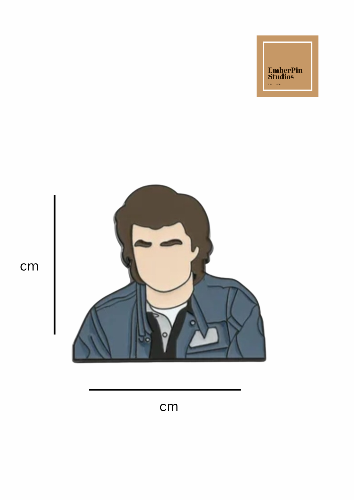 Strange Things Enamel Pin Collection | Hawkins Inspired Fan Art Pins | 80s Sci-Fi Horror Pin Set