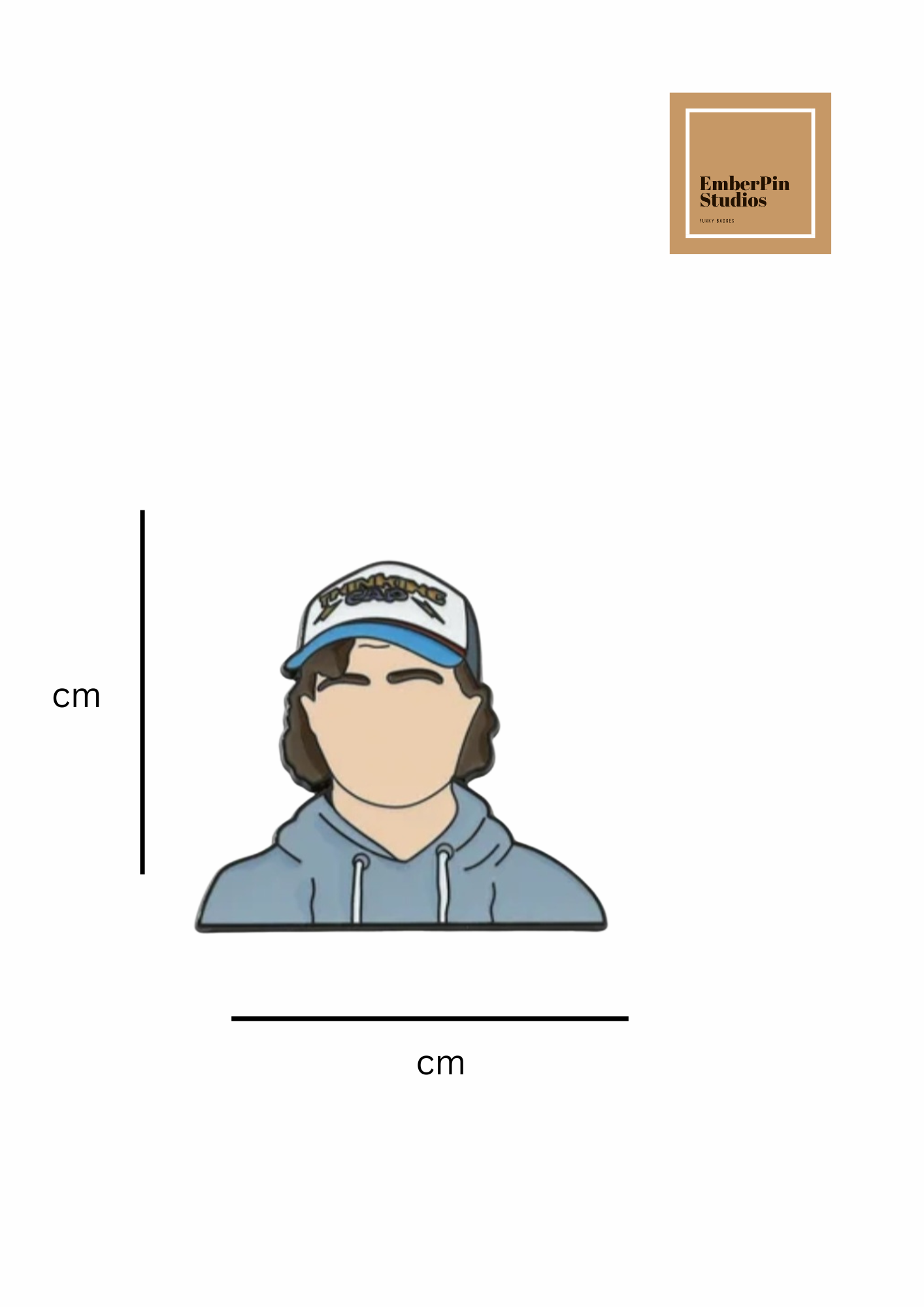 Strange Things Enamel Pin Collection | Hawkins Inspired Fan Art Pins | 80s Sci-Fi Horror Pin Set