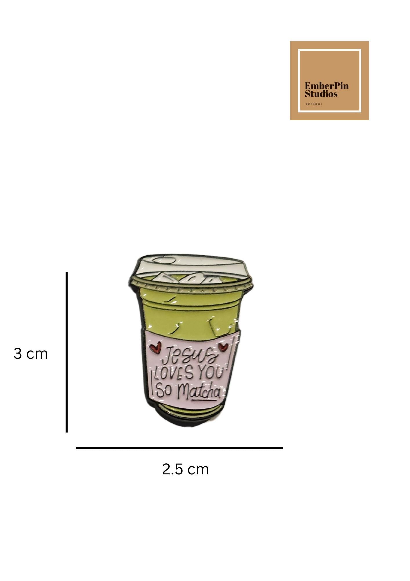 Punny Enamel Pins Collection | Cute Funny Lapel Pins | Animal & Food Humor Pins What In Carnation Matcha Egg-Cellent