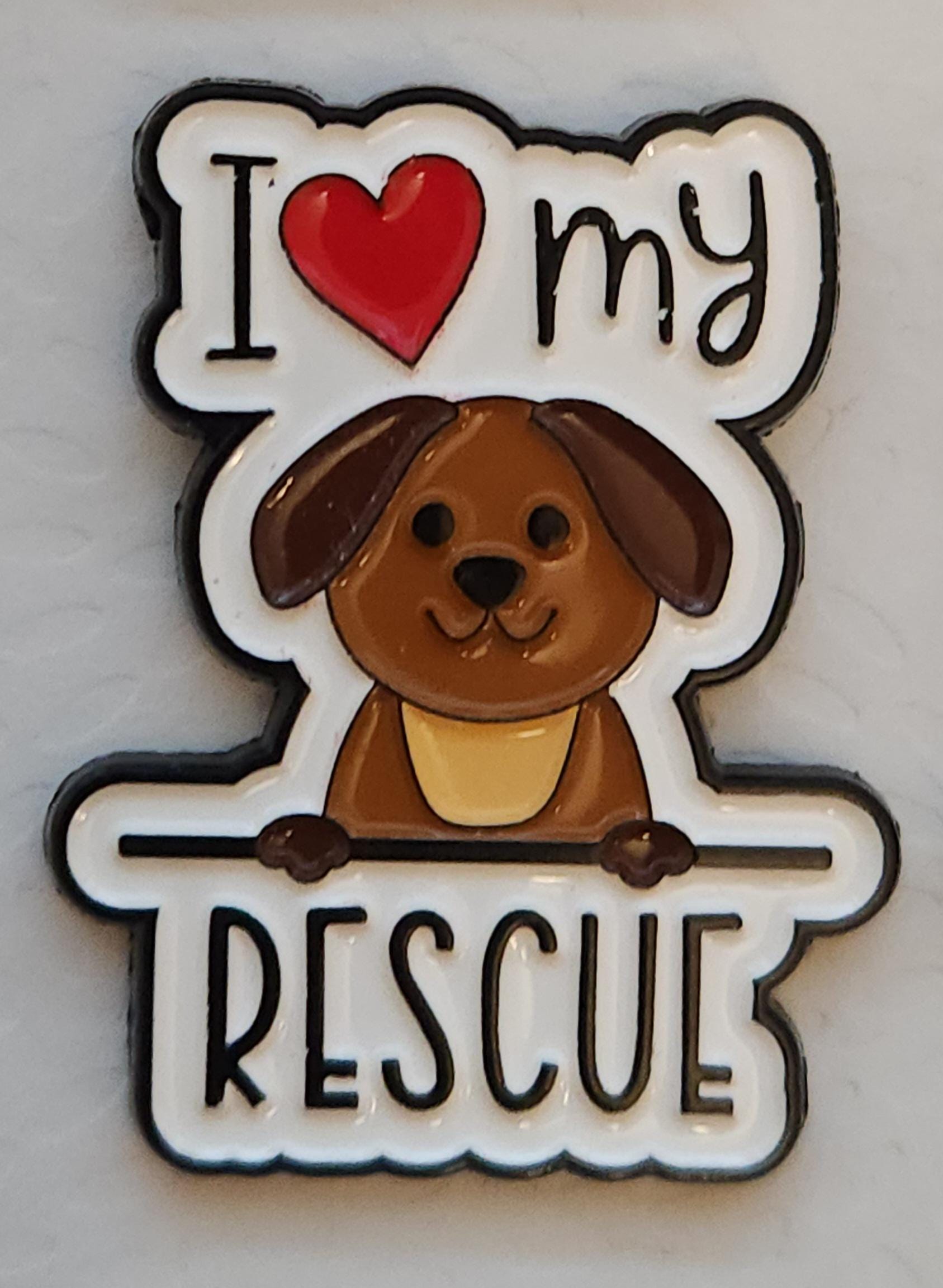I Love My Dog Pin Badges Cartoon Breed Pins Pit Bull Westie Labradoodle Chihuahua Boston Terrier Rescue Boxer Beagle Husky French Bulldog