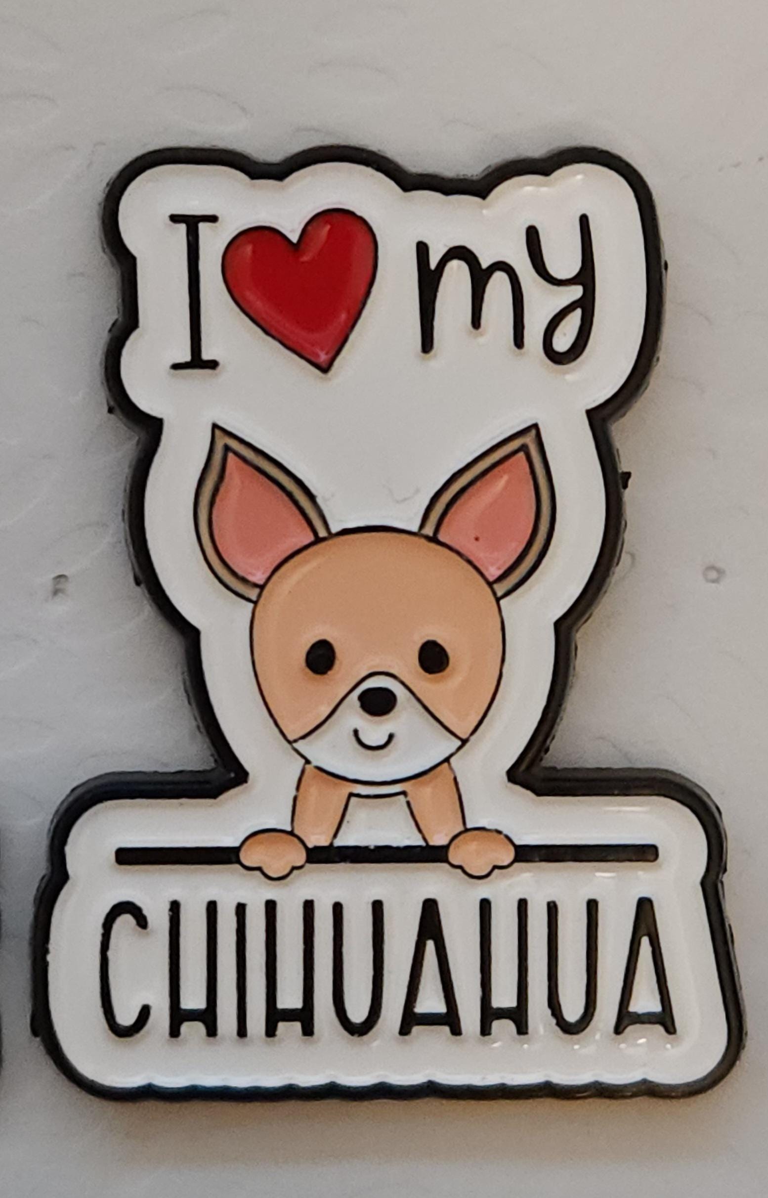 I Love My Dog Pin Badges Cartoon Breed Pins Pit Bull Westie Labradoodle Chihuahua Boston Terrier Rescue Boxer Beagle Husky French Bulldog