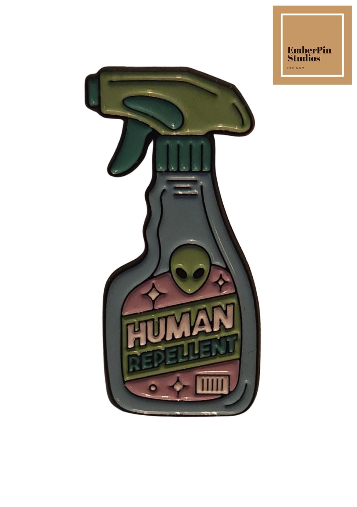 Spray Bottle Enamel Pin Set Mental Health Pins Anti-Anxiety & Self-Care Pin Collection Whimsical Accessory Gift for Bag, Jacket, or Lanyard