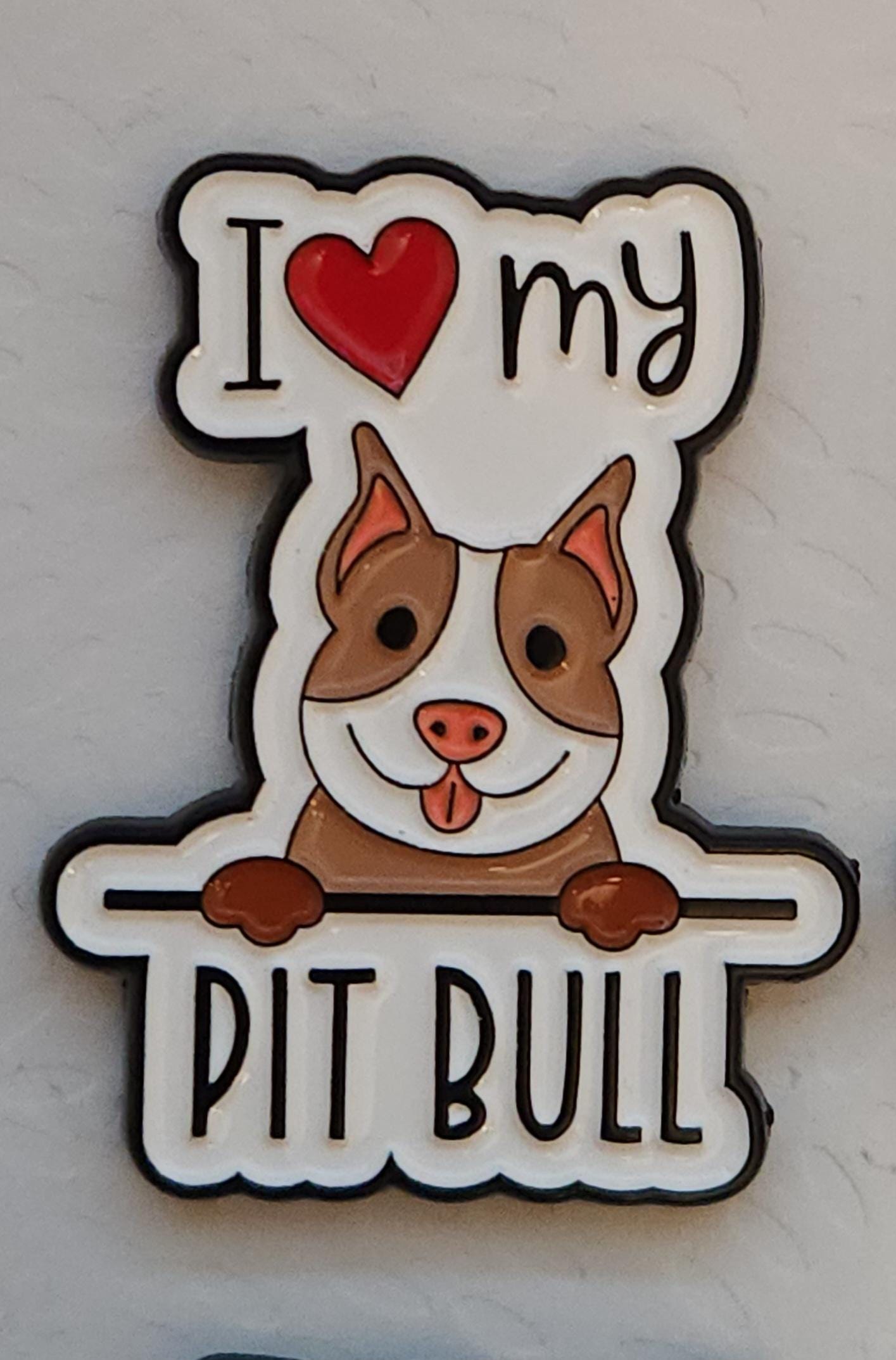 I Love My Dog Pin Badges Cartoon Breed Pins Pit Bull Westie Labradoodle Chihuahua Boston Terrier Rescue Boxer Beagle Husky French Bulldog