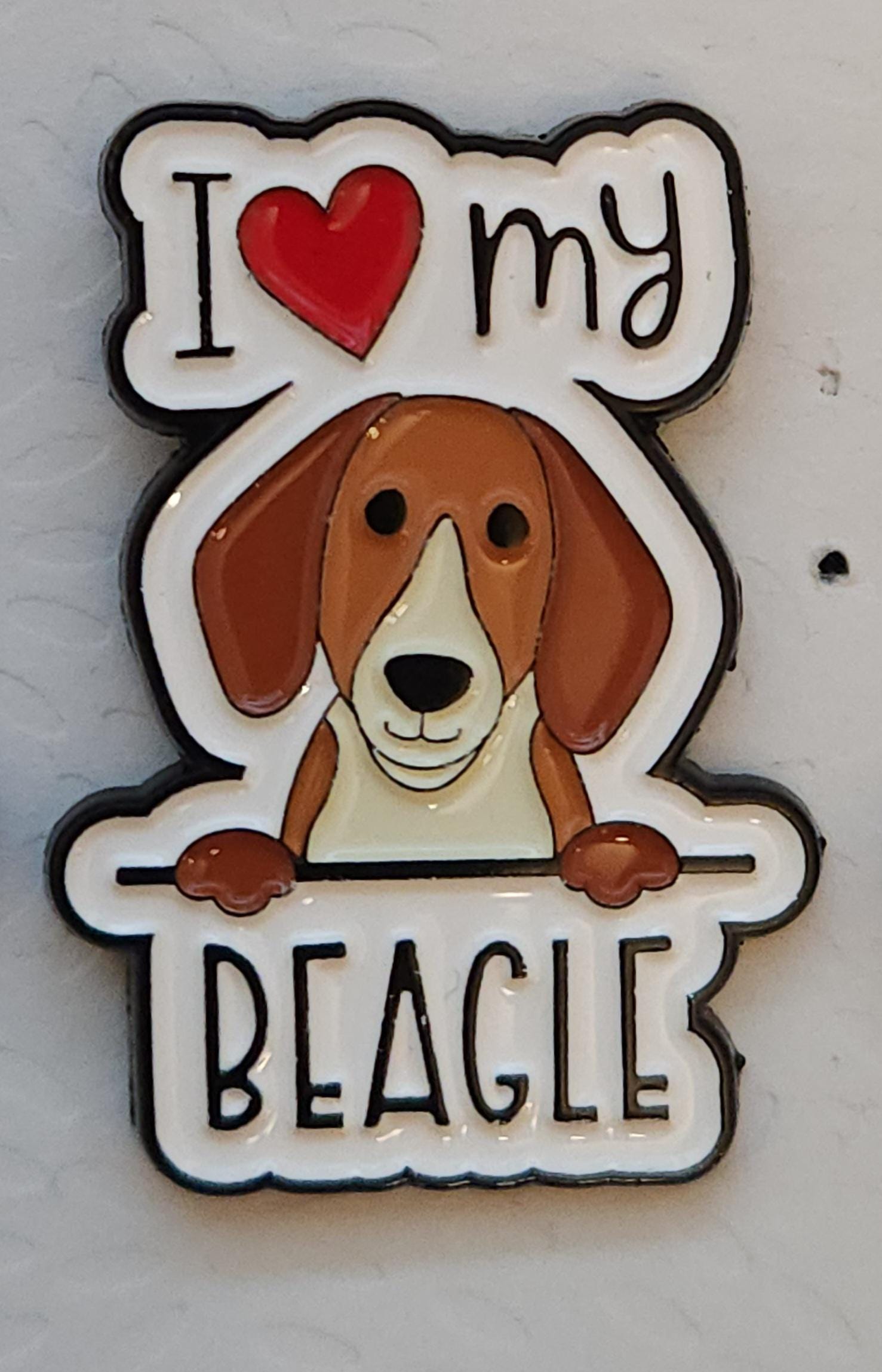 I Love My Dog Pin Badges Cartoon Breed Pins Pit Bull Westie Labradoodle Chihuahua Boston Terrier Rescue Boxer Beagle Husky French Bulldog