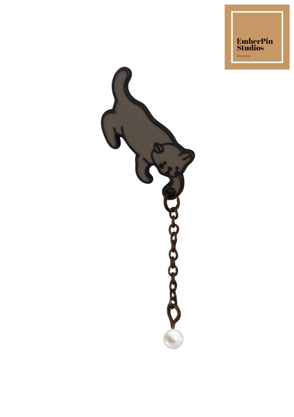 Black Cat Enamel Pin Set Cute & Spooky Pins, Goth Accessories, Potion Bottle Pin, Funny Quotes, Aesthetic Lapel Pins, Gift for Cat Lovers