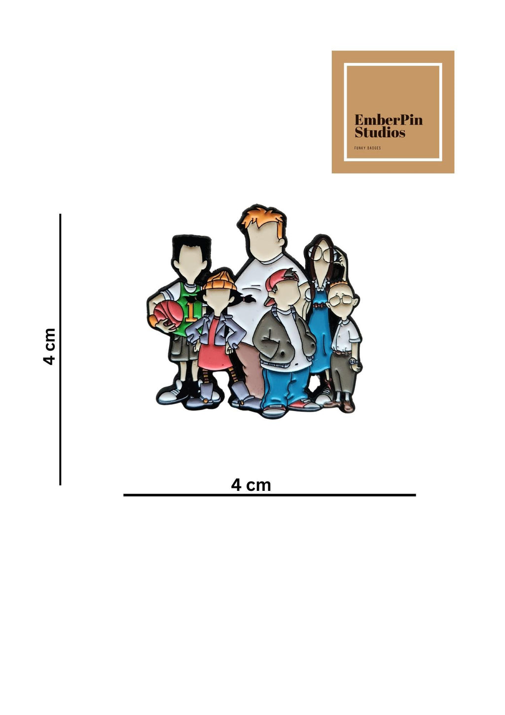 Pop Culture Inspired Enamel Pins Cute Collectible Fan Art Pins Cartoon & Movie Inspired Pin Set Geek Gift Backpack Jacket Accessories