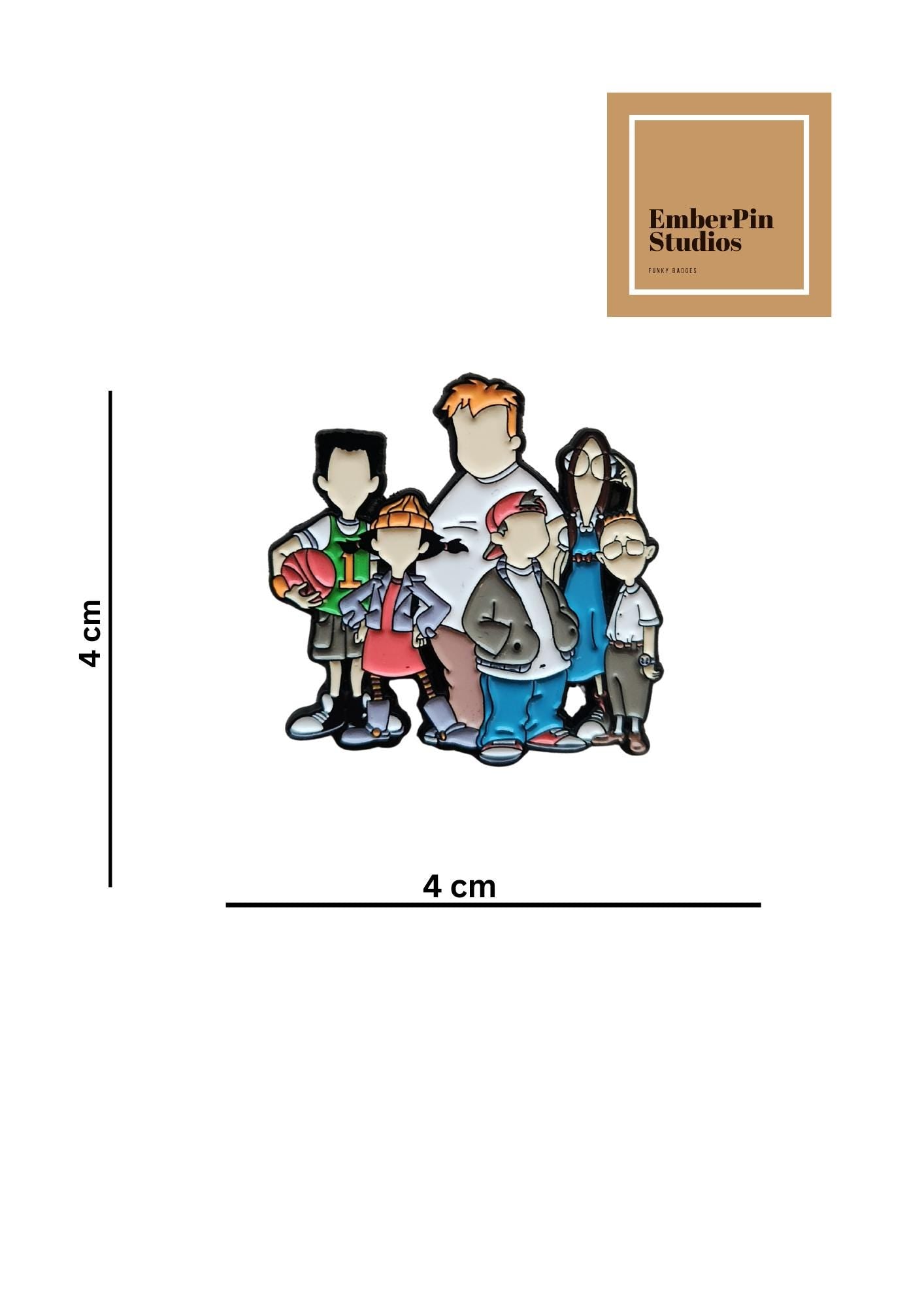 Pop Culture Inspired Enamel Pins Cute Collectible Fan Art Pins Cartoon & Movie Inspired Pin Set Geek Gift Backpack Jacket Accessories