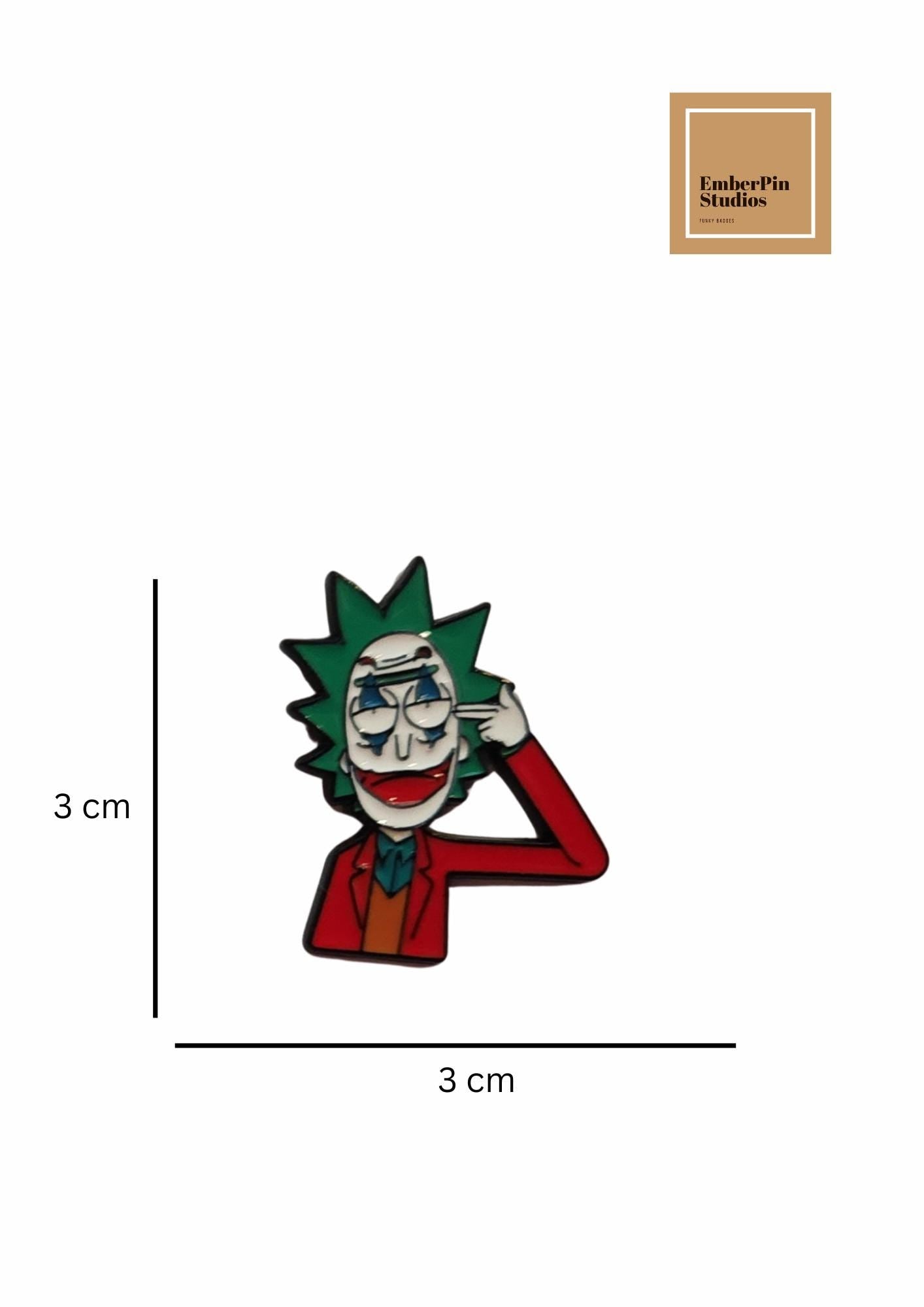 Rick and Morty Inspired Enamel Pin Set | Cartoon Pin Badges | Funny Sci-Fi Collectible Pins | Backpack & Jacket Pins