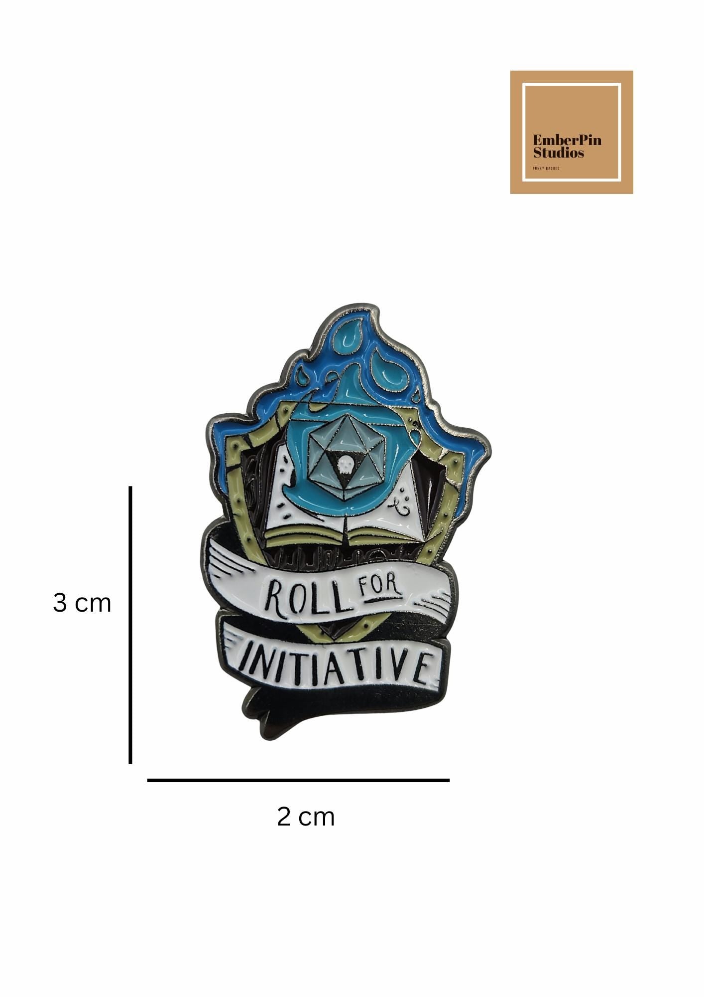 D&D Inspired Enamel Pins, Tabletop RPG, Dice, Dragon And Dungeon Pins, Dungeon Masters, Fantasy Play