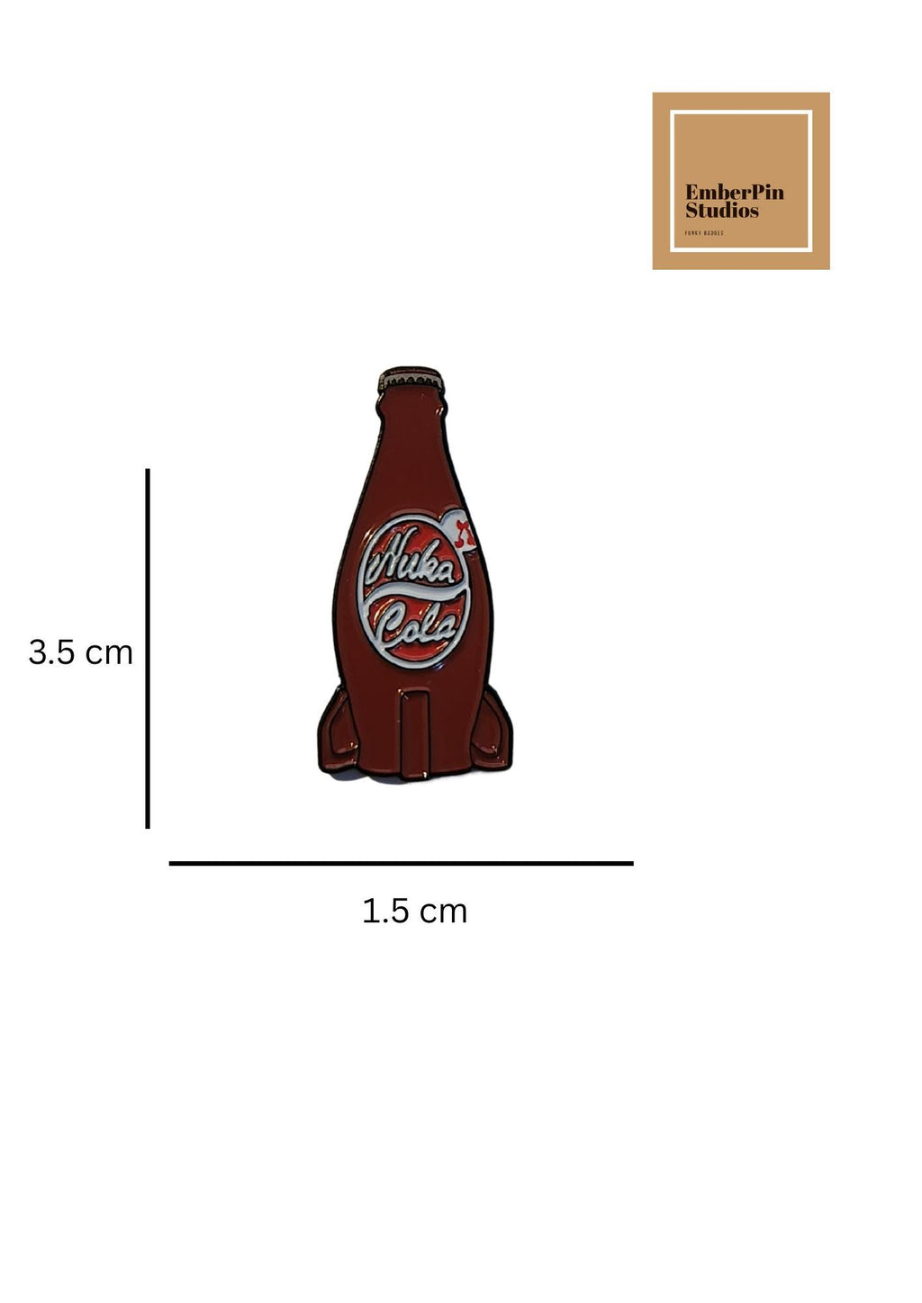 Fallout Inspired Pin Set – Nuka Cola, Sunset Sarsaparilla & Fallout New Vegas - Spiritual Pin - Witchy Pin - Funky Pin