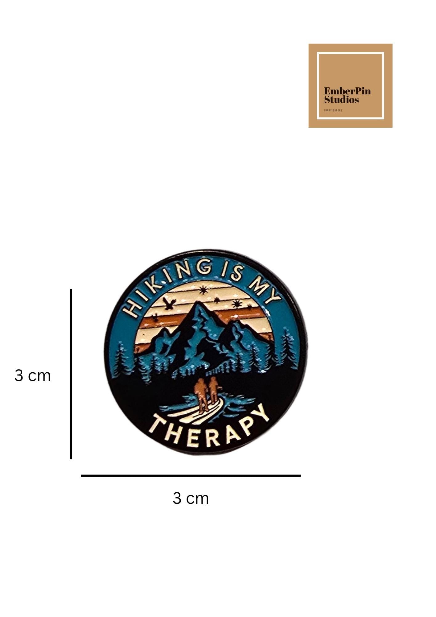 Hiking & Outdoor Adventure Enamel Pins Nature Lover Lapel Pins Camper Backpack Pins VW Camper Van Life