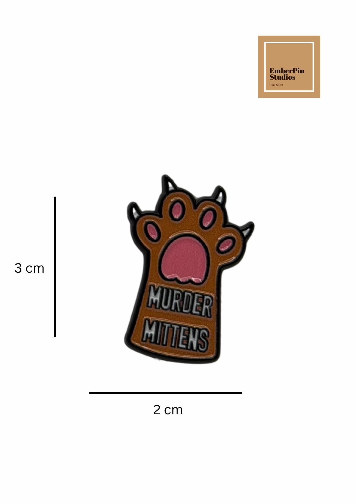 Funny Cat Enamel Pins | Cute & Spooky Cat Pin Collection | Hard Enamel Lapel Pins for Cat Lovers Cat Themed Designs