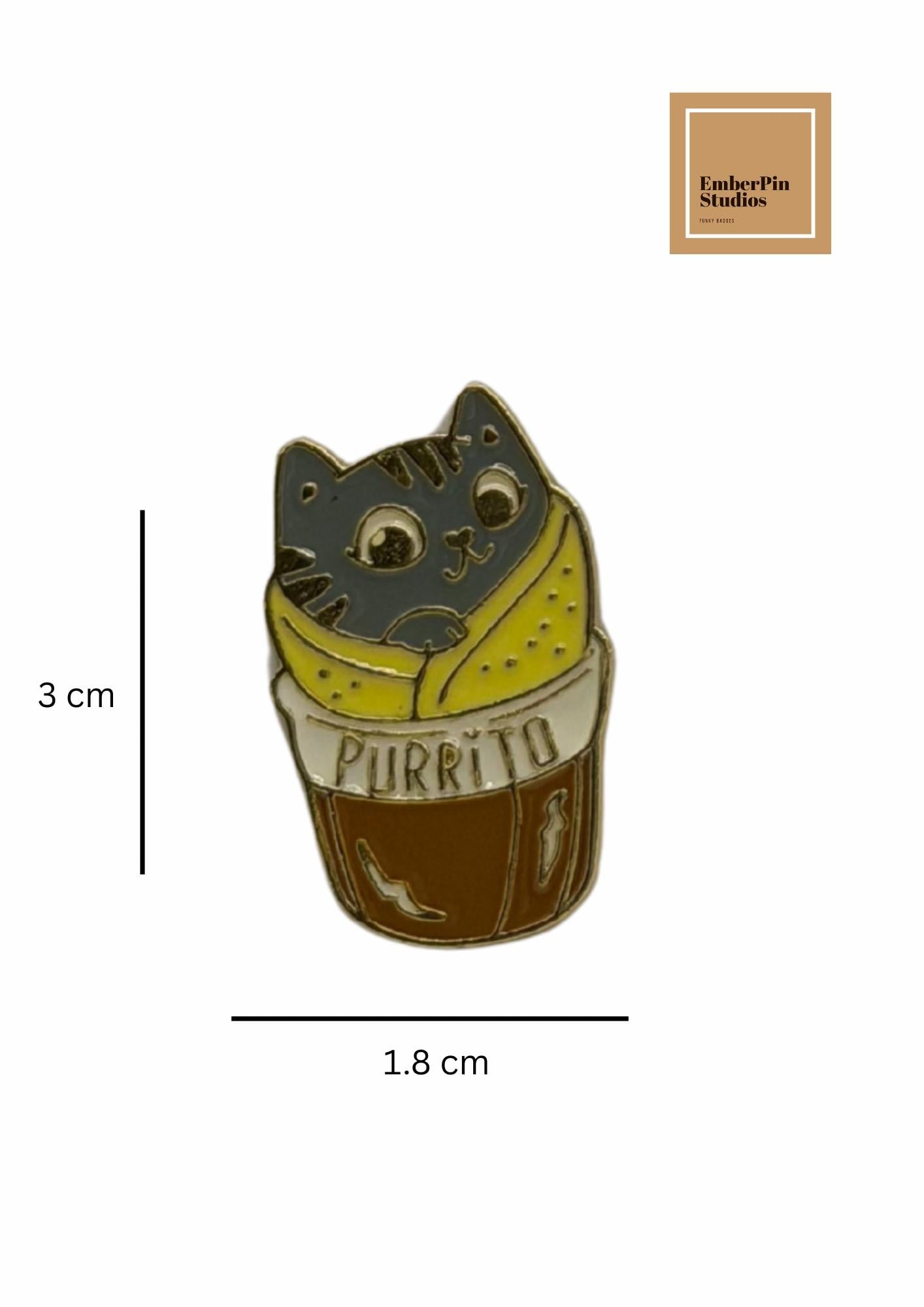 Funny Cat Enamel Pins | Cute & Spooky Cat Pin Collection | Hard Enamel Lapel Pins for Cat Lovers Cat Themed Designs