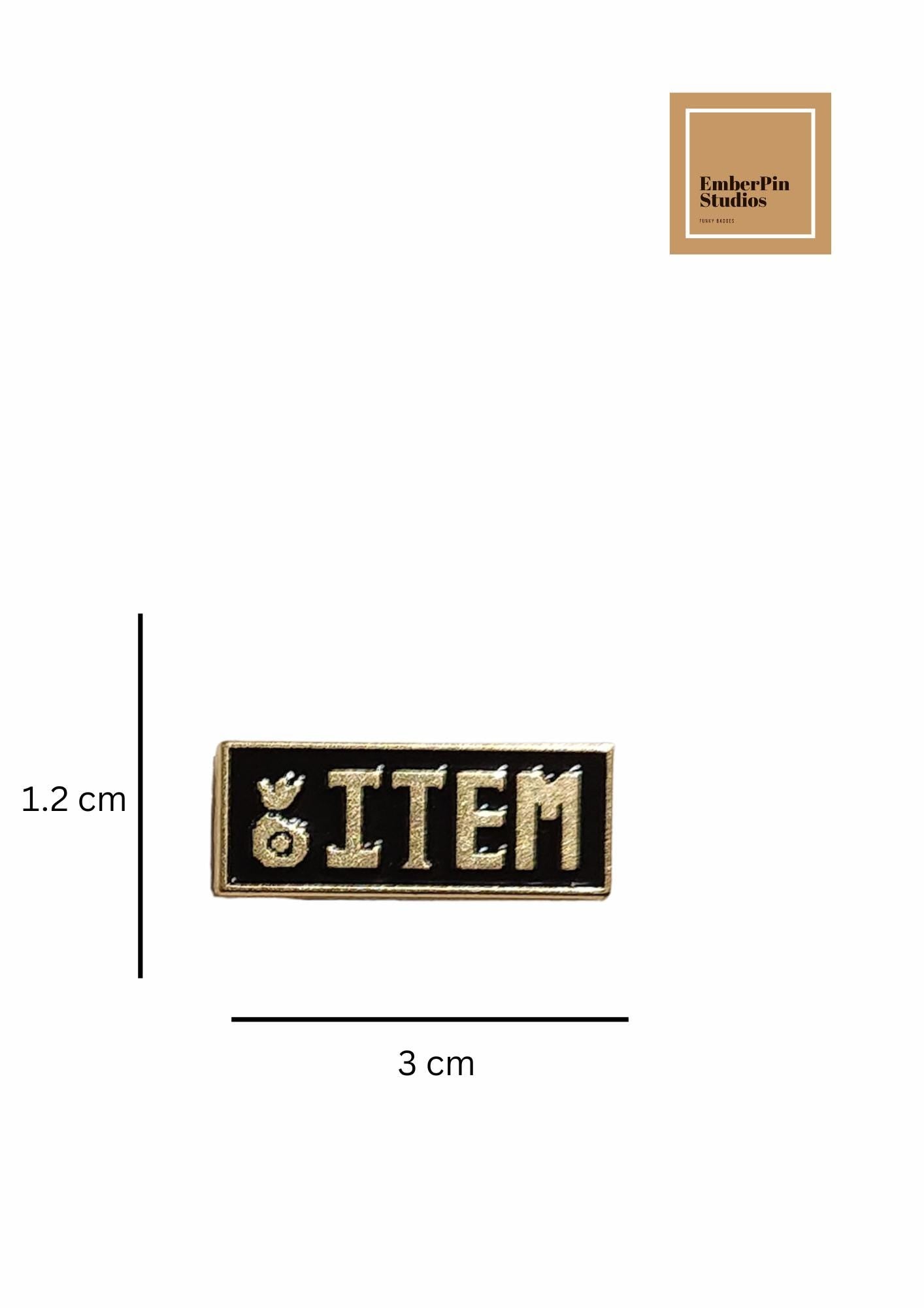 Video Game Determination Enamel Pins | Act Mercy Fight Item Choice Pins | Pixel Heart Hard Enamel Pins | Gamer Lapel Pins Gift